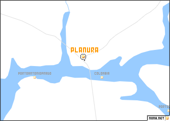 map of Planura