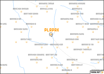 map of Pla Pak