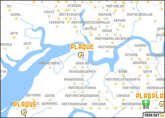 map of Plaque