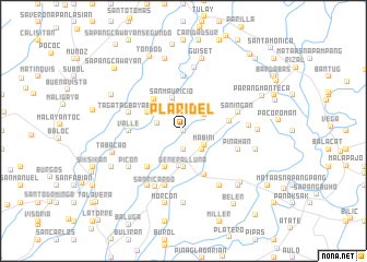 map of Plaridel