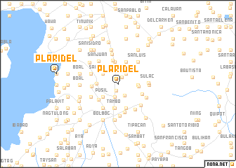 map of Plaridel