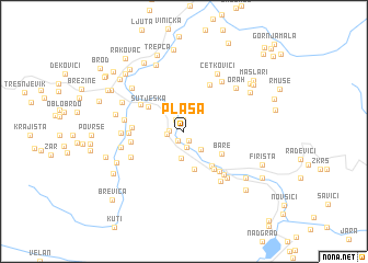 map of Plasa