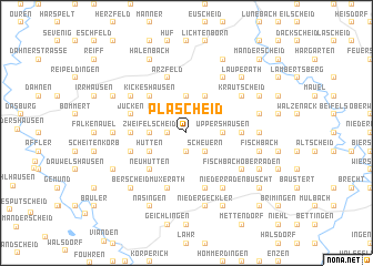 map of Plascheid