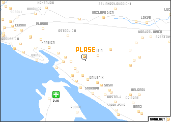 map of Plase