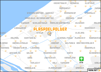 map of Plaspoelpolder