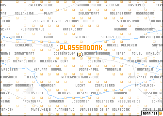 map of Plassendonk