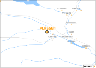 map of Plassen