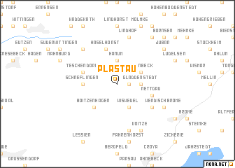 map of Plastau