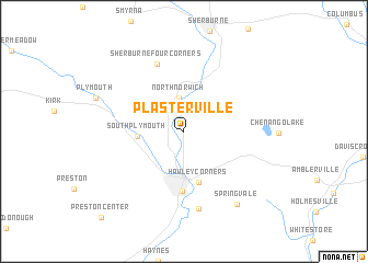 map of Plasterville