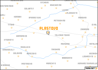 map of Plastovo