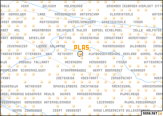 map of Plas