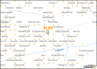 map of Plas