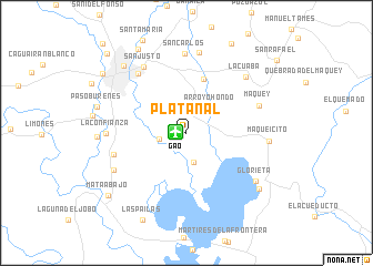 map of Platanal