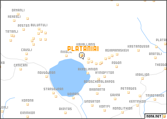 map of Plataniaí