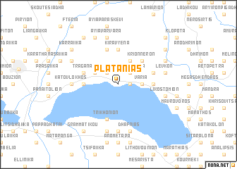 map of Plataniás