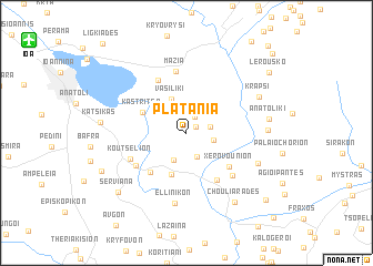 map of Plataniá