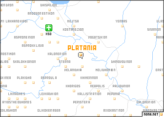 map of Plataniá