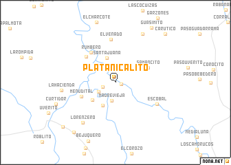map of Platanicalito