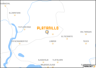 map of Platanillo