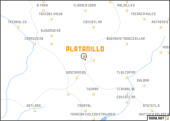 map of Platanillo