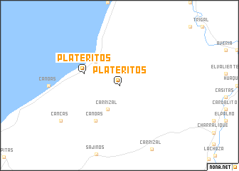 map of Plateritos