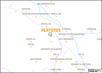 map of Plateros