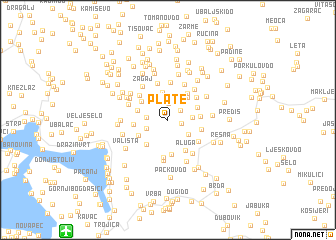 map of Plate