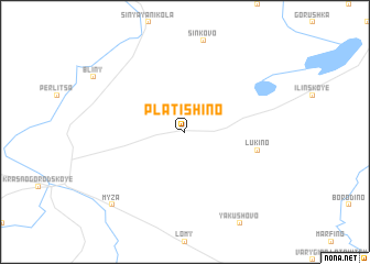 map of Platishino