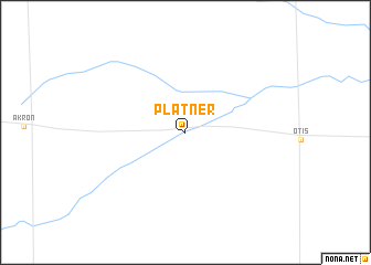 map of Platner