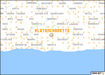 map of Platon Chapette