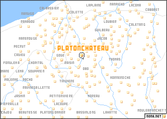 map of Platon Château