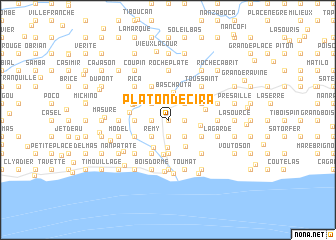 map of Platon de Cira