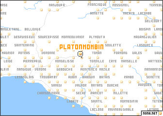 map of Platon Mombin