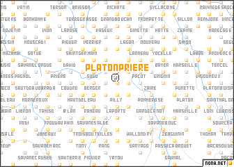 map of Platon Prière