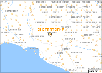 map of Platon Tâche