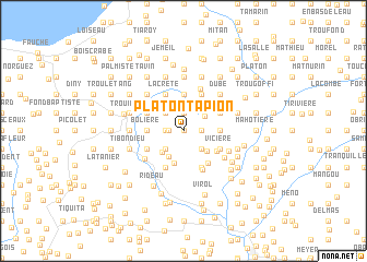 map of Platon Tapion