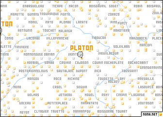 map of Platon