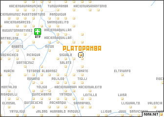 map of Platopamba