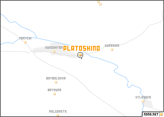 map of Platoshino