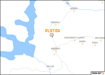 map of Platow