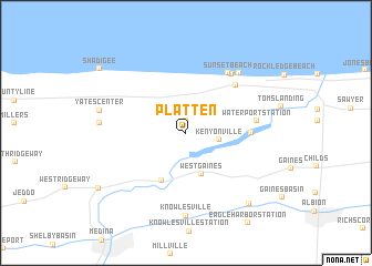 map of Platten