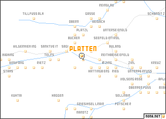 map of Platten