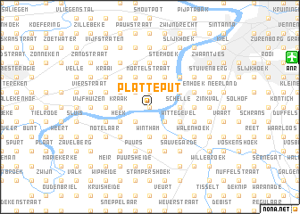 map of Platteput