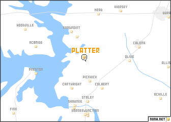 map of Platter