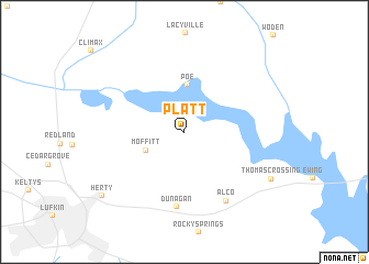 map of Platt