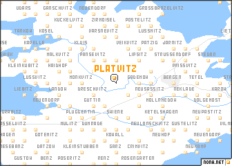 map of Platvitz