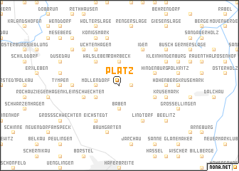 map of Plätz