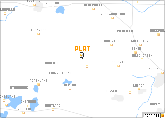 map of Plat