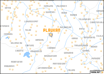 map of Plaukan