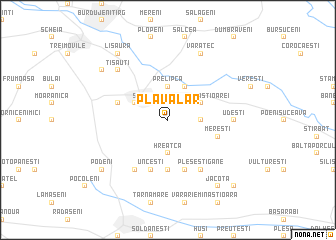map of Plăvălar